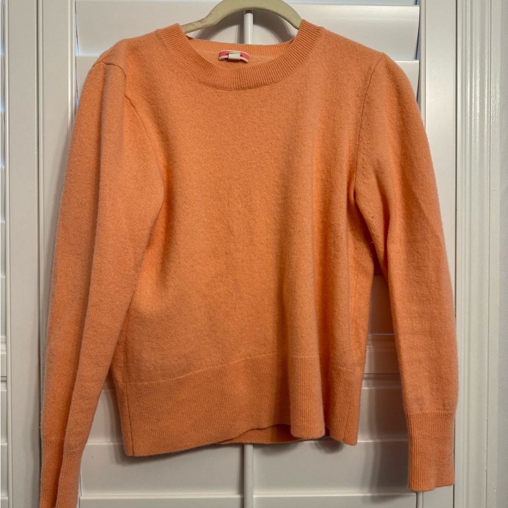 Orange Cashmere Sweater